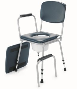 Steel Commode Chair